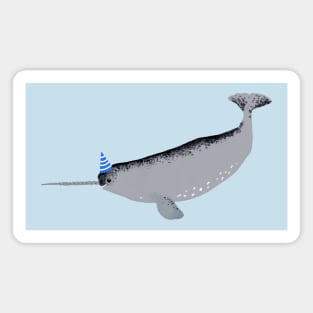 Cute Narwhal Magnet